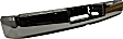 Step Bumper, Chrome Face Bar Only; With pad provision Without mounting bracket(s)