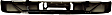 Step Bumper, Chrome Face Bar Only; With pad provision Without mounting bracket(s)