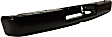 Step Bumper, Powdercoated Black Face Bar Only; With pad provision Without mounting bracket(s)