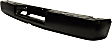 Step Bumper, Powdercoated Black Face Bar Only; With pad provision Without mounting bracket(s)