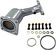 2013-2013 Infiniti JX35 - Front, Passenger Side (Firewall Side) Catalytic Converter, 6 Cyl., 3.5L Eng, Federal EPA Standard, 46-State Legal (Cannot ship to CA, CO, NY or ME)