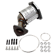 Front, Driver Side (Radiator Side) Catalytic Converter, Federal EPA Standard, 46-State Legal (Cannot ship to CA, CO, NY or ME), 3.5L Engine