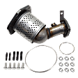Front, Driver Side (Radiator Side) Catalytic Converter, Federal EPA Standard, 46-State Legal (Cannot ship to CA, CO, NY or ME), 3.5L Engine