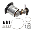 Front, Driver Side (Radiator Side) Catalytic Converter, Federal EPA Standard, 46-State Legal (Cannot ship to CA, CO, NY or ME), 3.5L Engine
