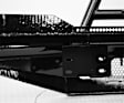 BTF991BLR BodyTypename Front Bumper Powdercoated Black