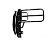 GGC08HBL1 Grille Guard, Powdercoated Black Steel