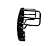 GGC151BLS Grille Guard, Powdercoated Black Steel