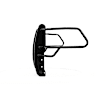 GGD09HBL1 Grille Guard, Powdercoated Black Carbon Steel