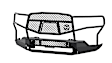 MFG19HBM1 Grille Guard, Powdercoated Matte Black Steel
