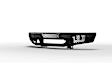 2021 Toyota Tundra - Front Bumper, Retains Factory Fog Lights Parking Sensors; w/o Grille Guard; w/Camera Cutout, Powdercoated Black