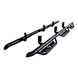 RSF991C6B6S Legend Series Nerf Bars Powdercoated Black, Wheel to wheel - Set of 2