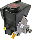 Power Steering Pump Without Pulley, With Reservoir