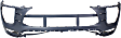 Front Primed Bumper Cover, For Models Without Sport Design Package, Turbo Model