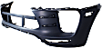 Front Primed Bumper Cover, For Models Without Sport Design Package, Turbo Model