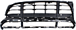 Front, Center Bumper Grille, Black, Turbo Model