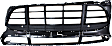 Front, Center Bumper Grille, Black, Turbo Model