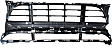 Front, Center Bumper Grille, Black, Turbo Model
