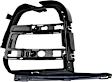 2017-2022 Porsche Macan - Front, Passenger Side Bumper Grille, Textured Black, Turbo Model