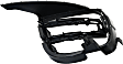 Front, Driver Side Bumper Grille, Textured Black, Turbo Model