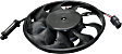 OE Replacement Radiator Fan Driver or Passenger Side, Single fan