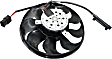 OE Replacement Radiator Fan Driver or Passenger Side, Single fan