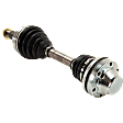 Front, Driver or Passenger Side Axle Assembly, With 112 mm Inner Joint Splines