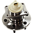 Rear, Driver or Passenger Side Wheel Hub, With Bearing, With Sensor, 5 x 4.53 in. Bolt Pattern