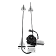 Front, Driver Side Window Regulator, Power, Base Model