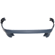 Rear Primed Bumper Cover