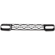 Front Bumper Grille, Textured Black, with Type 1 Tow Hook Holes