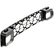 Front Bumper Grille, Textured Black, with Type 1 Tow Hook Holes