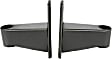 11025.07 Mirror Relocation Bracket - Powdercoated Textured Black, Steel, Direct Fit