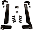 2013 Jeep Wrangler - Light Bar Mounting Bracket, Black, Aluminum