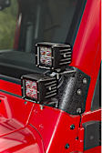 11232.36 Light Bar Mounting Bracket - Powdercoated Textured Black, Aluminum, Direct Fit