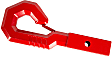 11237.21 Elite Giga Series Tow Hook - Red, Steel, Universal, Sold individually