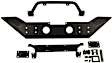 2014 Jeep Wrangler - Front Bumper, With High Clearance Ends & Overrider, Black