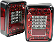 12403.88 Driver and Passenger Side LED Tail Light, With bulb(s), Smoked Lens