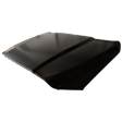 Factory Style Hood Aluminum Black CAPA Certified