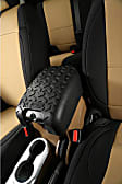 13107.42 Console Cover - Black, Polyurethane, Direct Fit