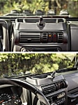 13551.18 Dash Organizer - Black, Thermoplastic, Direct Fit