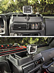 13551.18 Dash Organizer - Black, Thermoplastic, Direct Fit