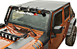 2014 Jeep Wrangler - Bowless Series Soft Top, Frameless Design, Black, Vinyl Coated Polyester and Cotton