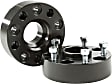 2007 Jeep Commander - Wheel Spacer - Powdercoated Black, Aluminum, Direct Fit, Set of 2