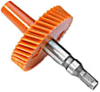 18760.29 Speedometer Drive Gear - Orange, 40 Teeth, Short