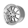 TTR19-8116160 Universal, Aluminum Silver Wheel 18 in. X 11 in. 5 x 4.75 Bolt Pattern