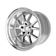 TTR19-826155 Universal, Aluminum Silver Wheel 18 in. X 12 in. 5 x 4.75 Bolt Pattern
