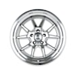 TTR19-896150 Aluminum Silver Wheel, 18 in. X 9 in., 5 x 4.75 Bolt Pattern