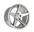 TTR29-897350-C Universal, Aluminum Silver Wheel 18 in. X 9 in. 5 x 5 Bolt Pattern