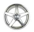 TTR29-897350-C Universal, Aluminum Silver Wheel 18 in. X 9 in. 5 x 5 Bolt Pattern