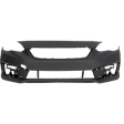 Front Primed Bumper Cover CAPA Certified